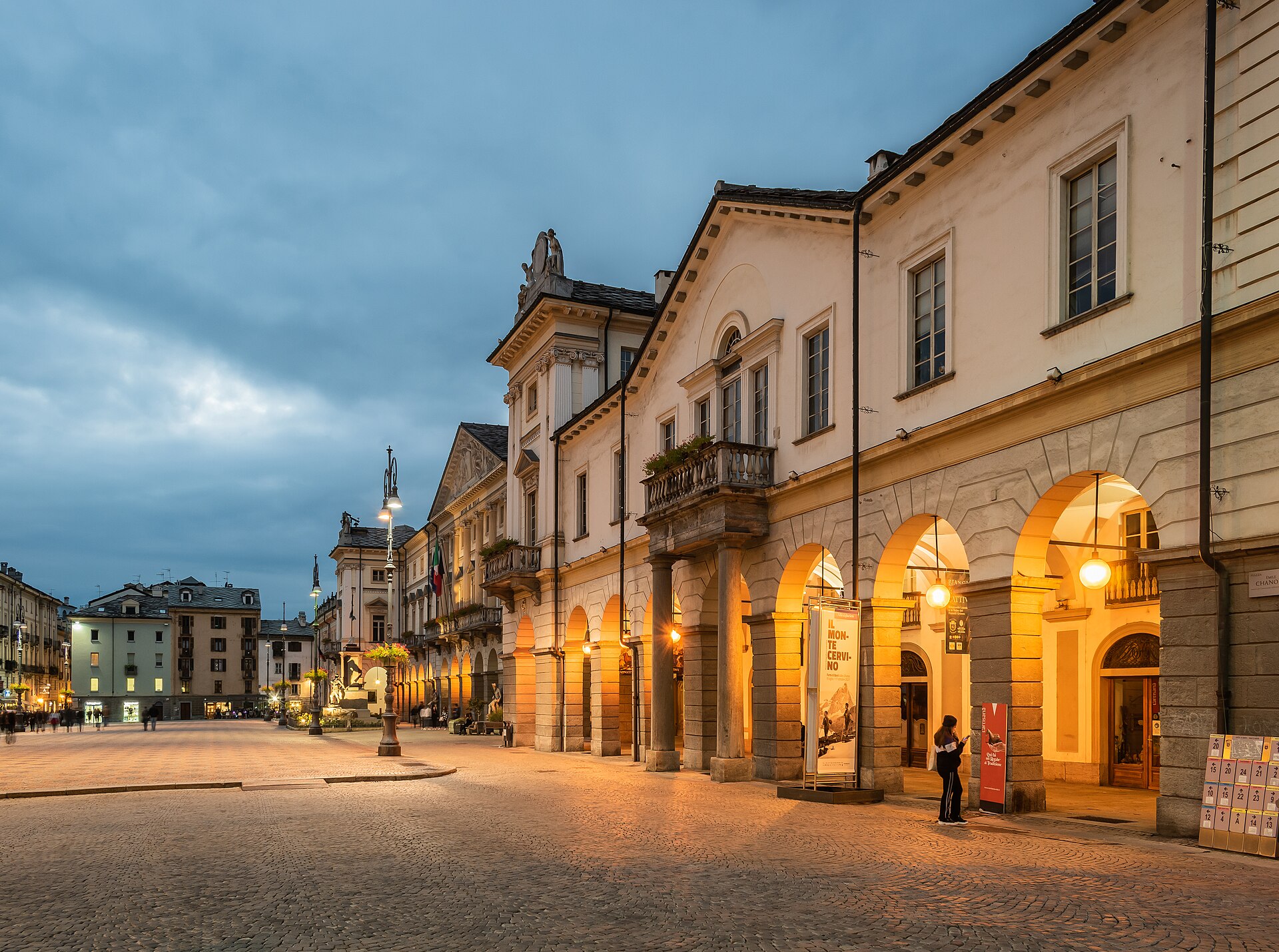 Aosta: the Roman city is still the street plan